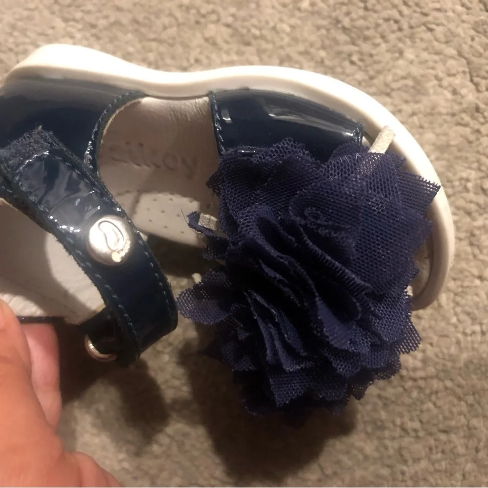 Walkey leather baby girl shoes